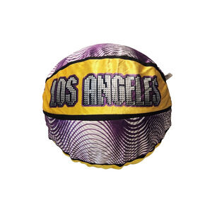 Los Angeles LA Lakers NBA Huge 16" Plush Skin Inflatable Rubber Beach Basketball